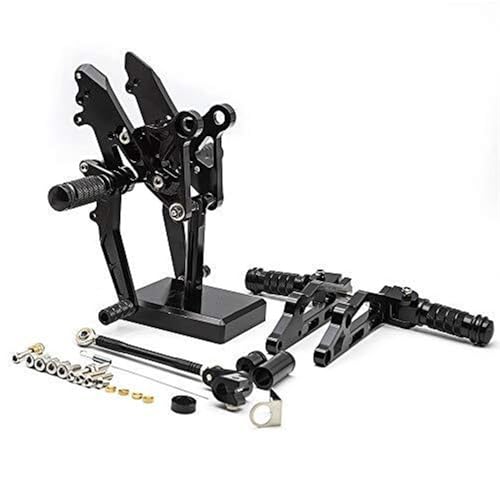Repose-pieds arrière GROM MSX125 en billettes d'aluminium taillées dans la masse