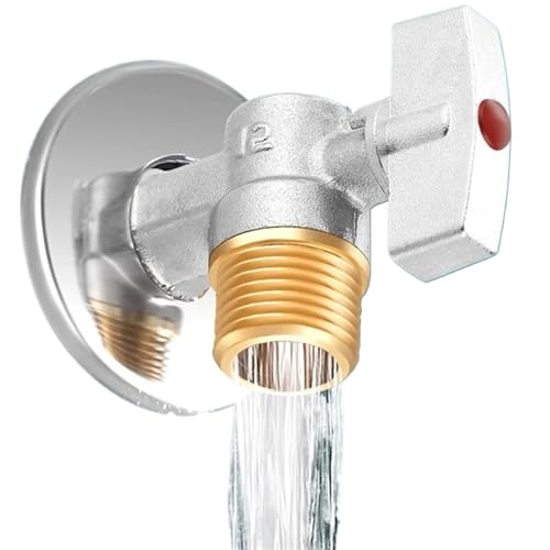 Válvula de bola de latón de 20mm con acabado resistente para regular presión 4