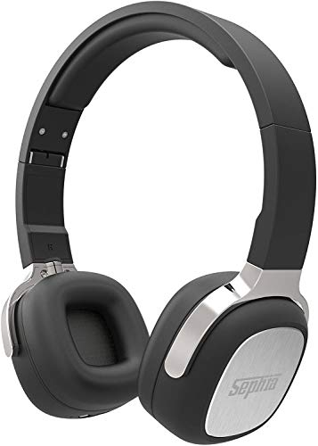 Sephia SX16 Wireless Headphones, Bluetooth Foldable Headphone Design, Built-In Microphone and Volume Control