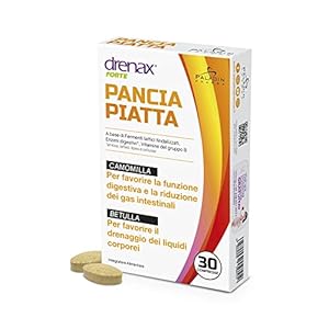 Drenax Forte Pancia Piatta Integratore Alimentare – 30 compresse/confezione – 02762 – Per gonfiore addominale
