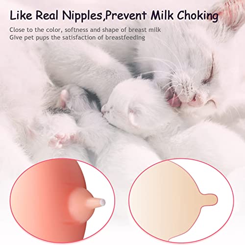 Puppy Feeders For Multiple Puppies , Puppy Kitten Milk Feeder Bowl , Puppy Bottles For Nursing Supplies ( 4 Nipples (200Ml) #TOP2