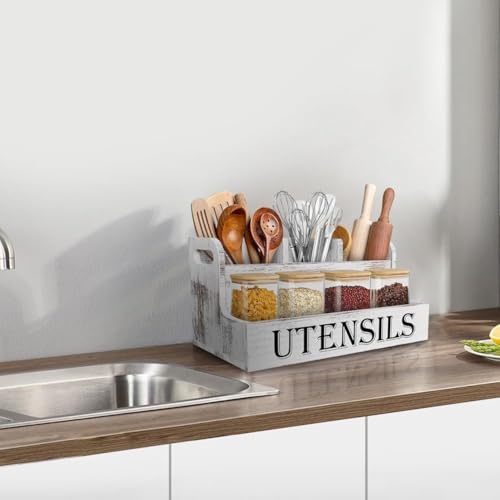 Boîte de rangement couverts bois pour libérer vos tiroirs - 8