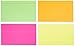 Amazon Basics Ruled Index Flash Cards for Studying and Note Taking, Assorted Neon Colored, 3x5 Inch, 300-Count
