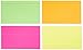 Amazon Basics Ruled Index Flash Cards, Assorted Neon Colored, 3x5 Inch, 300-Count