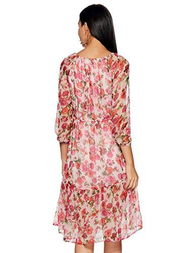 Image of Sera Women's Chiffon Shift Midi Dress