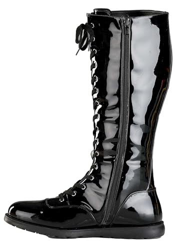Bottes de lutte en polyester avec fermetures éclair pour adulte
