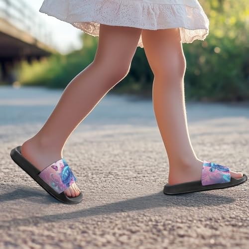 Image of Slides for Boys Girls Quick Drying Kids Slides Sandals Non-Slip