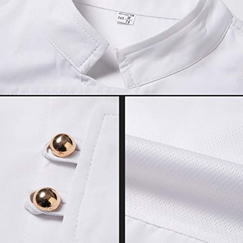 Tachiuwa de manga, de malha respirável de amigável uniformes para restaurantes hotéis homens, XXXL