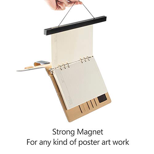 Radezon 16 Inch Wide Magnetic Poster Hanger Frame, 16X20 16X24 16X22 Wood Frame For Posters, Prints, Photos, Pictures, Maps, Scrolls thumb #2