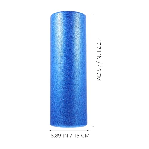 Rodillo de masaje DOITOOL para yoga y fitness, columna de espuma EPP de 45 x 15 cm para relajación muscular, equipo azul para entrenamiento y fisioterapia miniatura 2