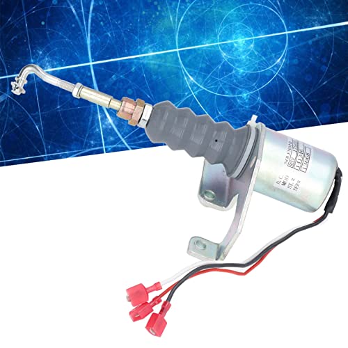 Solenoide de parada do motor, válvula de desligamento de combustível de alta sensibilidade de 12 V,