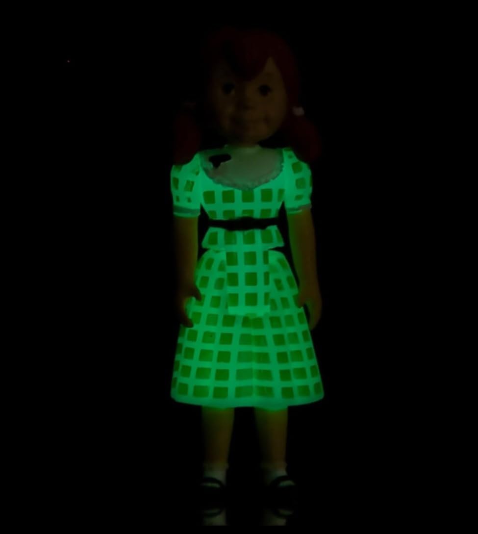 Twilight Zone Talky Tina 3-3/4 inch Glow-in-The-Dark Action Figure Entertainment Earth Exclusive