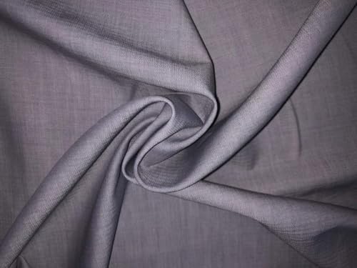 Arvind Mills - 100 % algodón Chambray de 58 pulgadas de ancho por [utilizado para camisas Oxford] disponible en 3 colores, gris plateado