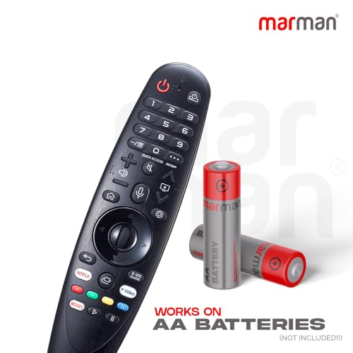 Image of marman Compatible with LG Smart Tv Magic Remote Control Original Model AKB75855501 AN-MR20GA Suitable for UHD OLED QLED with Bluetooth Voice Command, Pointer Function and Streaming Apps