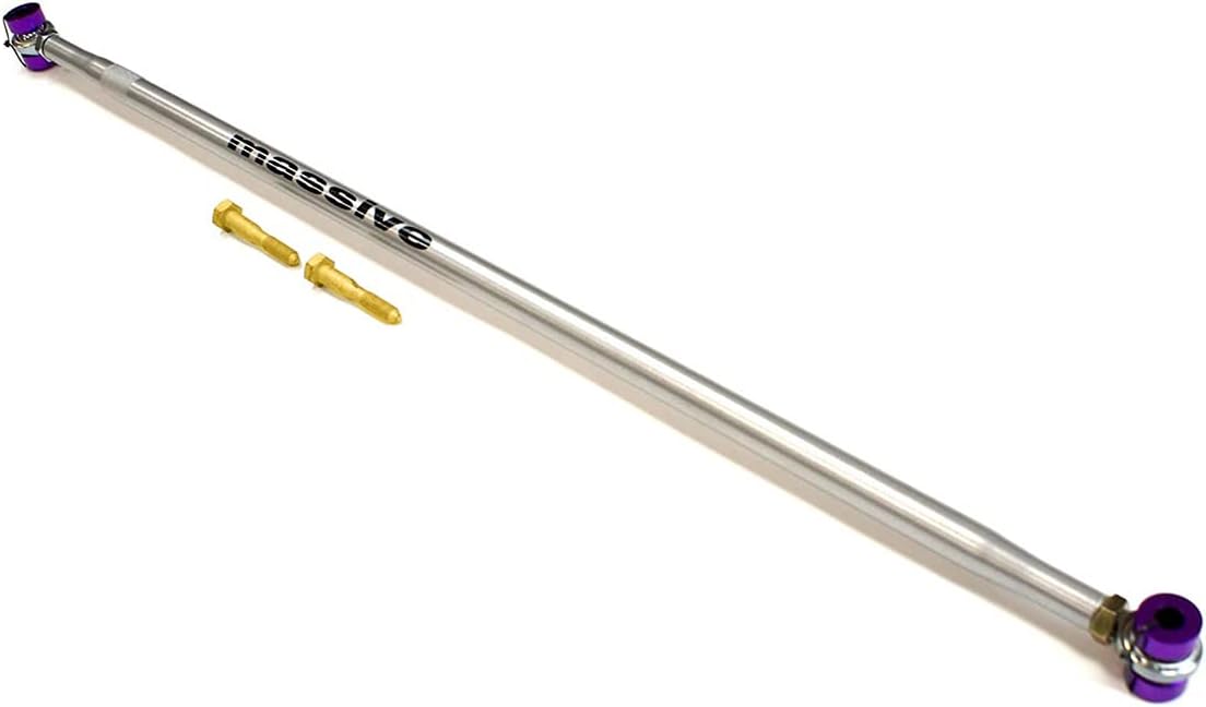 VICTORY SILVER- Massive Panhard Adjustable Bar Rod 82-02 F Body Camaro Firebird Steel