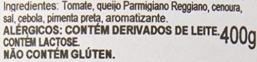 Mutti Molho de Tomate com Parmigiano Reggiano, 400g