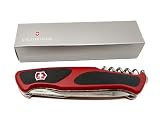 Victorinox Swiss Army Knife Ranger 55 Grip - Coltello Multiuso 12 Funzioni