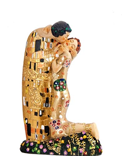REGALOS LLUNA Figura EL Beso DE Gustaf Klimt (12_cm) Ref:6322