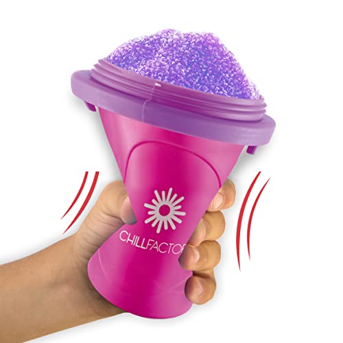 ChillFactor 07954 Passion Fruit Party – wiederverwendbarer, selbstgemachter Quetschbecher, Slushy-Maker, Küchenspielzeug, Pink – Bild 4