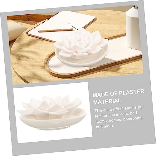 Difusor decorativo aromaterapia aroma loto blanco para escritorio miniatura 5