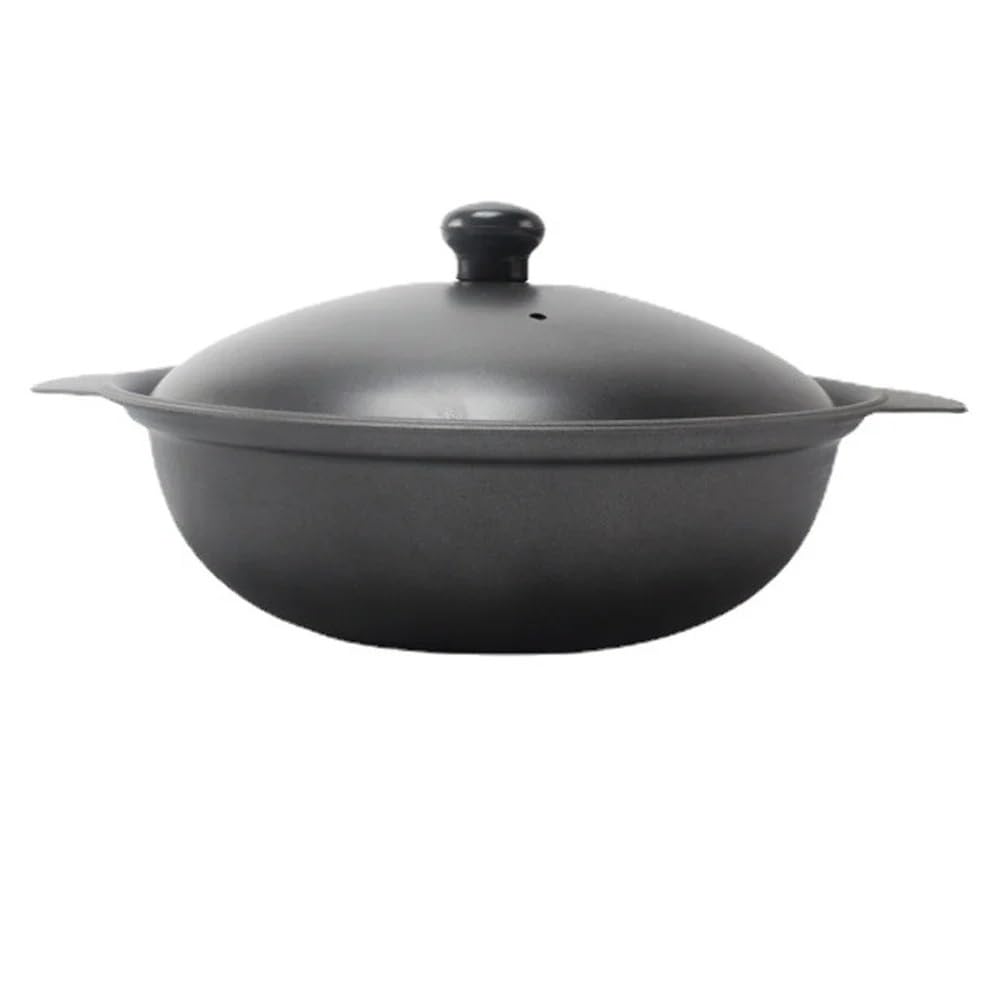 Tegame Terracotta 1 pz casseruola in ghisa pentola di riso con pollo brasato giallo Claypot(24X20X5CM)