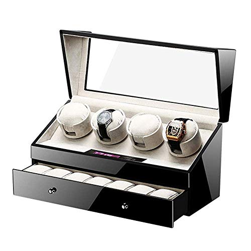 Accessoires de montres Remontoir de montre automatique avec tiroir 4+7 montres Mallette de...