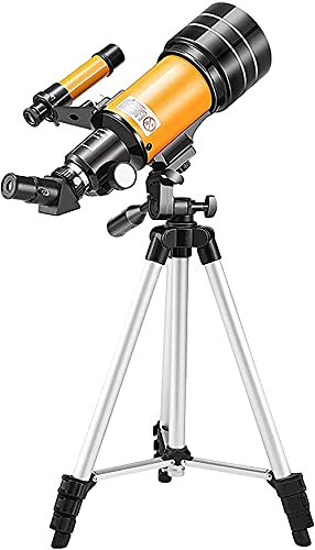 Telescopio Astronómico Refractor 70 mm con Trípode Ajustable miniatura 1