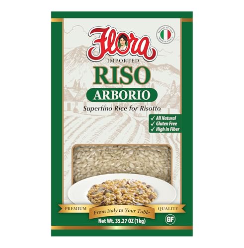 Flora Riso Arborio – Premium Superfino Rice for Risotto, Imported...