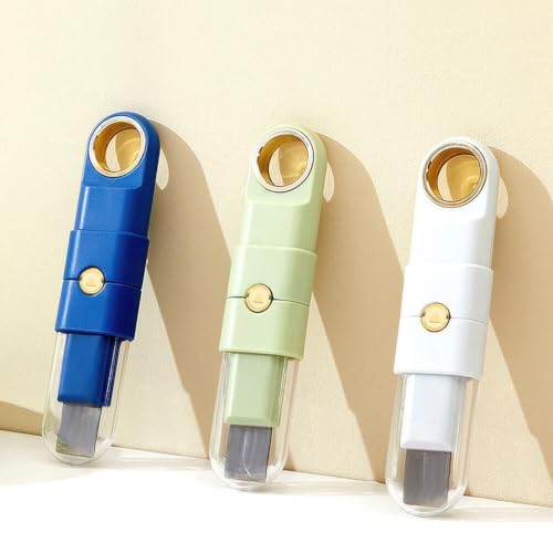 Image of 4 in 1 Deep Gas Stove Wire Brushes and Soft bristled Brush, Stove Cleaning Brush with Scraper Tool, Cleaner Brush for Kitchens, Bathrooms