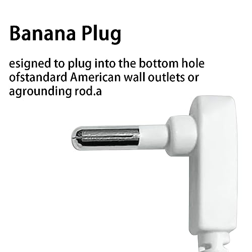 Image of Grounding Cable, Replacement Cords for Grounding Sheets (15 ft Grounding Cords) (1)