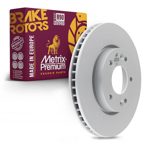Metrix Premium Chassis Parts 280 mm Front Coated Brake Rotor Fits Tucson