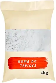 Goma de Tapioca, Embalagem de 1kg, Farinha para Tapioca