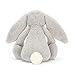 Jellycat Bashful Grey Bunny Stuffed Animal, Large 15 inches - Rabbit and Bunny Plush Toy - Classic Children's Gift