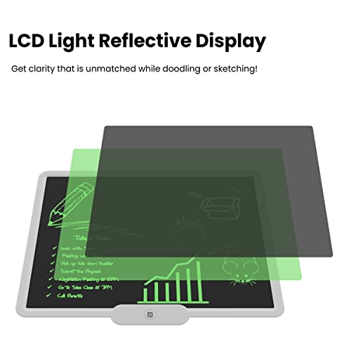 Image of Portronics Ruffpad 15 Re-Writable LCD Screen & Portronics Ruffpad 10X Re-Writable LCD Writing Pad