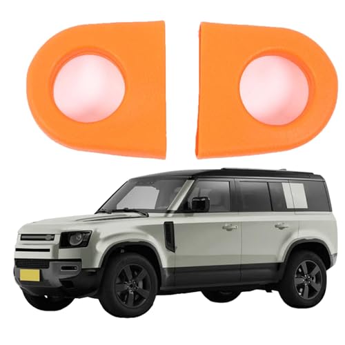 Housse de protection pour crochet de remorque Defender en caoutchouc durable premium orange