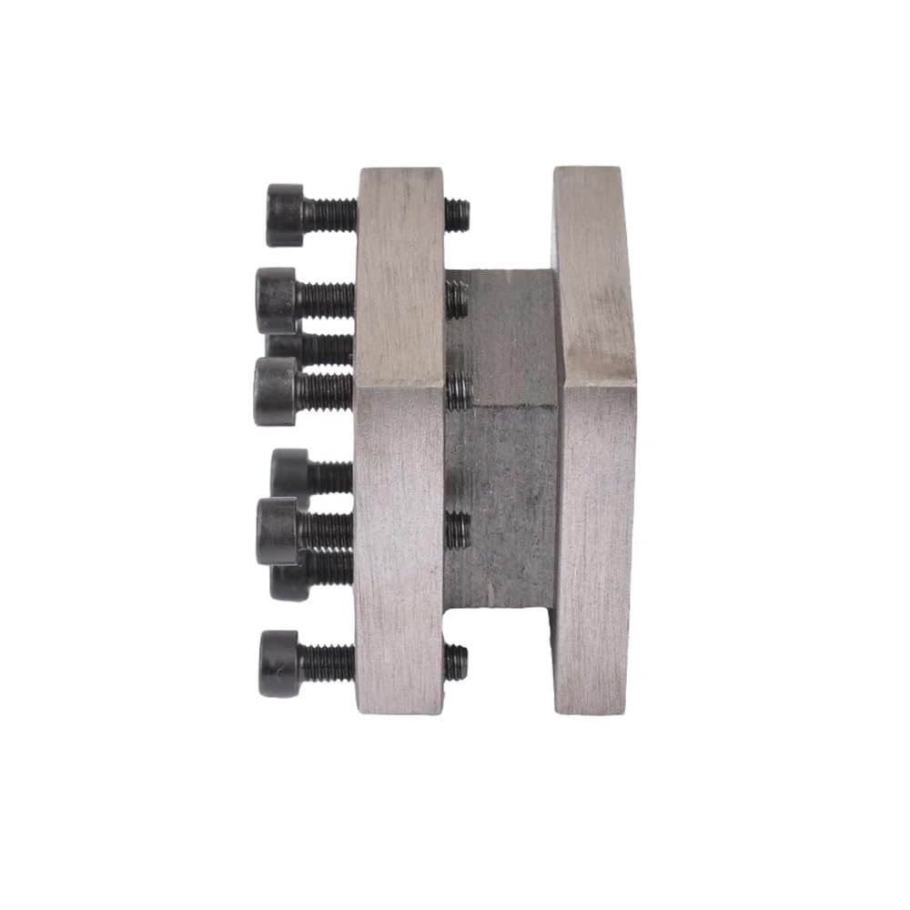Soporte metálico for portaherramientas cuadrado, For con tornos WM210V-212, BHC210, HS210, JY210V, CTC210, repuestos universales(Quenching)
