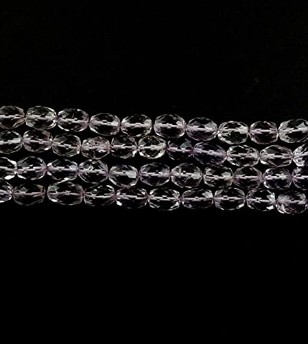 Améthyste rose facettée ovale pour sublimer vos bijoux et éviter les pierres ternes SB777