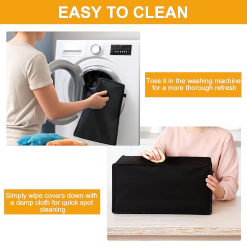 Image of Toaster Oven Air Fryer Cover, 20.5 inch*15.75 inch*8.27 inch, Heat-Resistant Waterproof Dust-proof Kitchen Appliance Covers Compatible with Ninja Foodi SP101 SP201 SP301