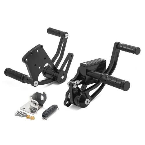 Commande Avancée 2" Harley Softail kit complet repose-pieds noir - 2