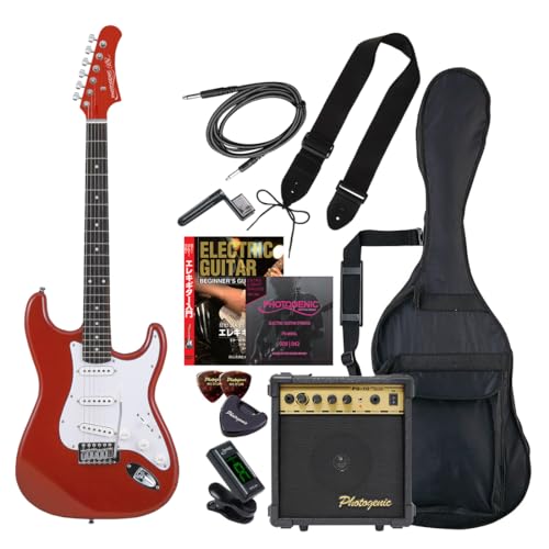 Amazon.co.jp: Photogenic Electric Guitar Beginner Entry Set ST
