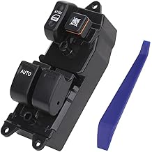 Obaee Master Power Window Switch Driver Side Compatible with Toyota Tundra 2000-2006 / Tacoma 2001-2011 / Sienna 1998-2000 / Solara 1999-2003 / FJ Cruiser 2007-2011 Replaces OE 84820-08010 84820-08011
