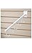 J-Hook Waterfall Faceout in White for Slatwall - Lot of 10