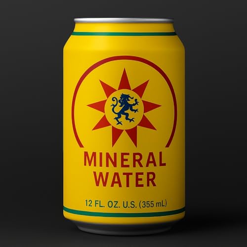 Gerolsteiner Sparkling Mineral Water 12oz can (6pack)