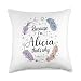 Woman Because I'm Alicia That's Why Name Throw Pillow