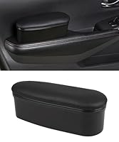 Flaconi Armlehne Auto,Armlehnen Polster Auto,Mit Aufbewahrungsbox Auto-Armlehnenkissen,Auto Armlehne Aufbewahrungsbox,PU Leder Ergonomische Auto Handlauf Armlehnen,Für die Ellbogenstütze im Auto