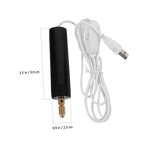 Taladro eléctrico mini USB LIFKOME portátil para bricolaje miniatura 3