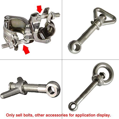 Bulloni A Occhiello Per Spalla, M10 304, In Acciaio INOX 3/8 X Bulloni A Occhiello Per Spalla, M10 304, In Acciaio INOX 3/8 X