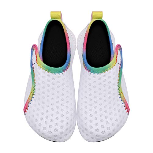 JIASUQI Kids Water Shoes Beach Sandals for Indoor Pool Water Aerobics Pink Tiger US 9.5-10 M Toddler