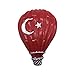 3D Feuer Ballon Türkei Flagge Kühlschrank Kühlschrankmagnet Tourist Souvenirs Handmade Harz Handwerk Magnetische Aufkleber Home Küche Dekoration Reise Geschenk