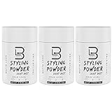 L3 Level 3 Travel Styling Powder - Small 0.18 oz for Travel - Natural Look Mens Powder